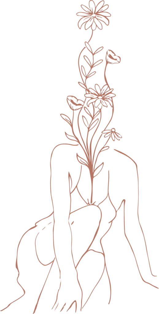 Vrouw-bloemen_roze Vrouw-bloemen_roze